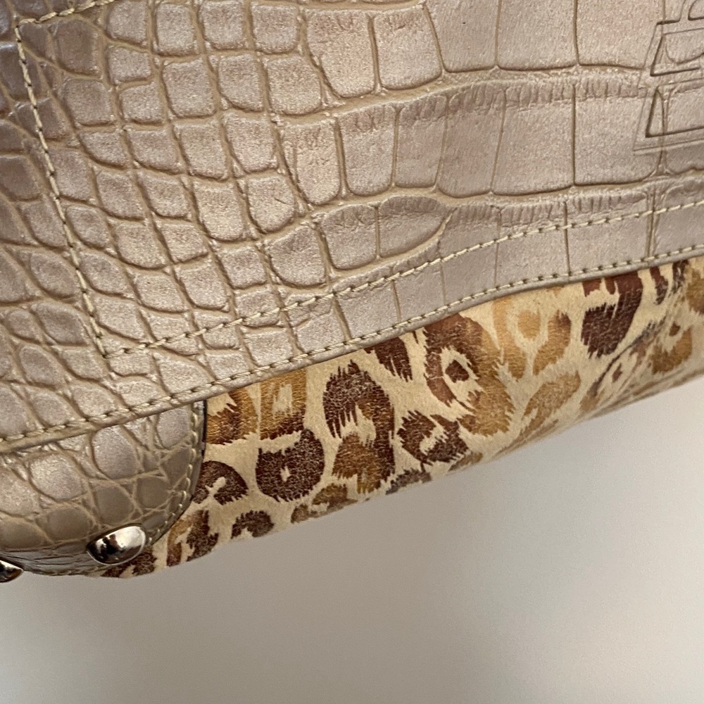 Y2K Pristine Condition Leopard Print Shoulder Bag - image 5